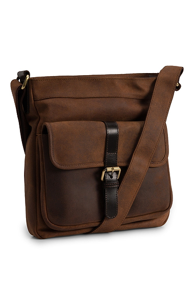 Mens Leather Crossbody Bag