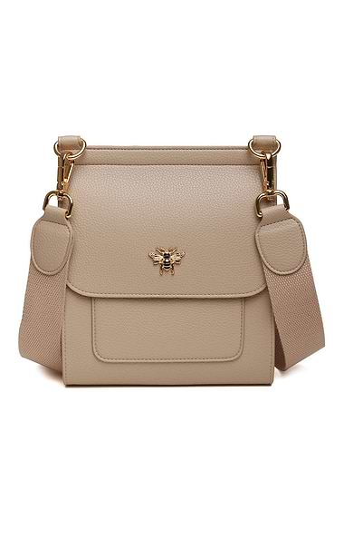 Ladies Alice Wheeler Flap Cross Body Bag