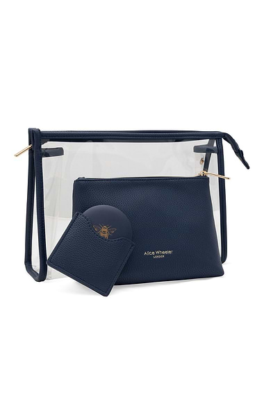 Ladies Alice Wheeler Three-Piece Makeup Set