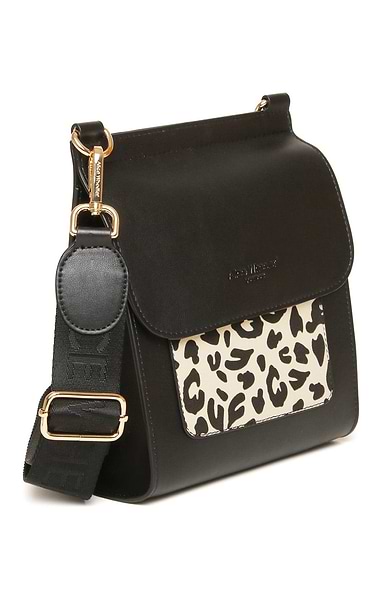 Ladies Alice Wheeler Animal Print Bloomsbury Crossbody Bag