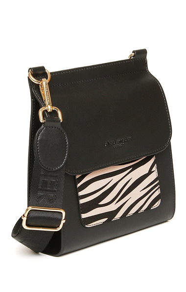 Ladies Alice Wheeler Animal Print Bloomsbury Crossbody Bag