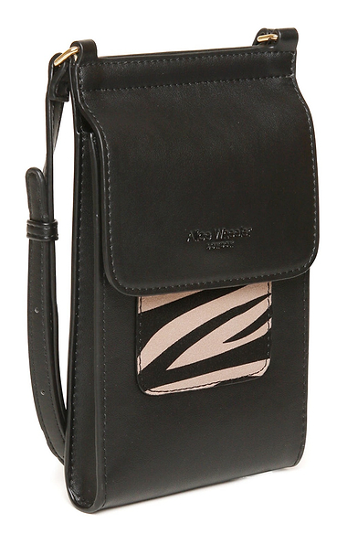 Ladies Alice Wheeler Mini Animal Print Bloomsbury Crossbody Bag