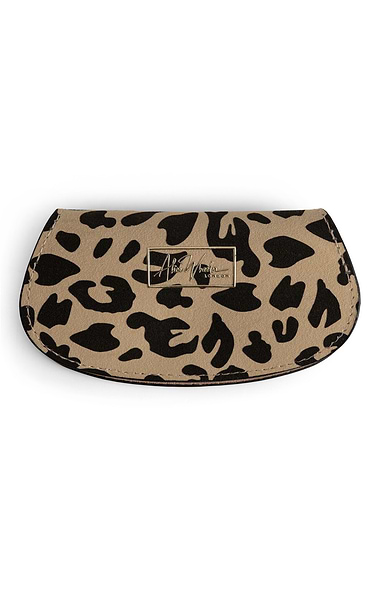 Ladies Alice Wheeler Animal Print Glasses Case