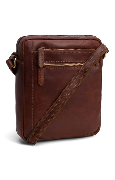 Men's Front Pockets Cross Body Bag