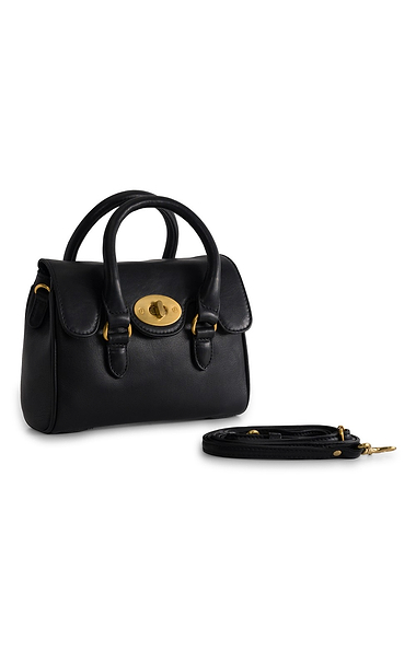 Ladies Small Lock Satchel
