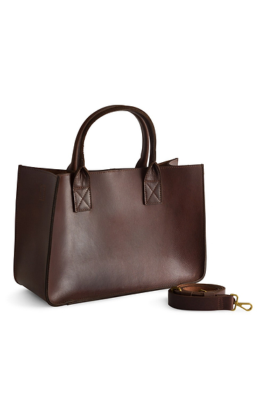 Ladies Medium Leather Shopper