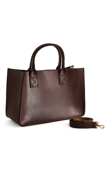 Ladies Medium Leather Shopper