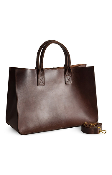 Ladies Large Leather Shopper