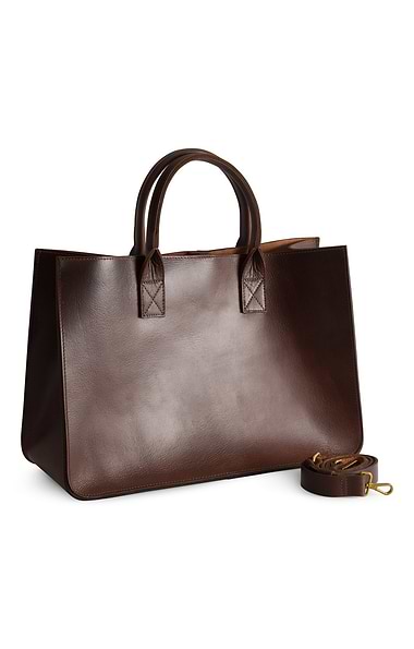 Ladies Large Leather Shopper