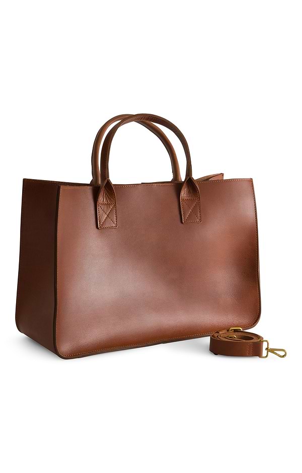 Ladies Large Leather Shopper