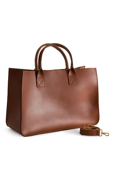 Ladies Large Leather Shopper