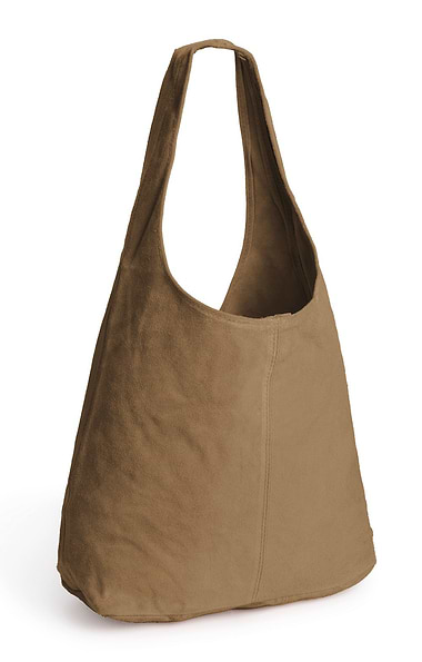 Ladies Suede Tote Bag