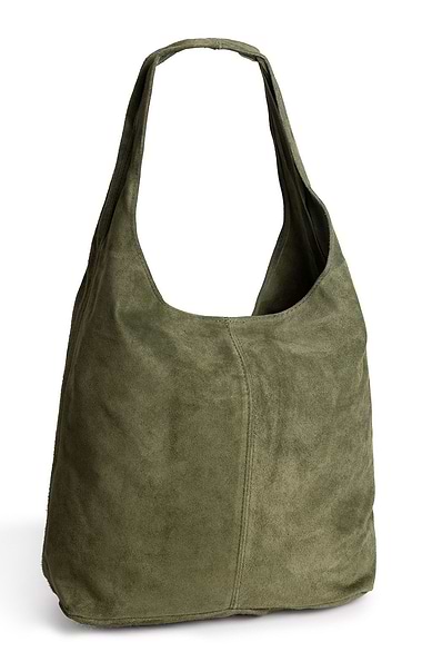 Ladies Suede Tote Bag