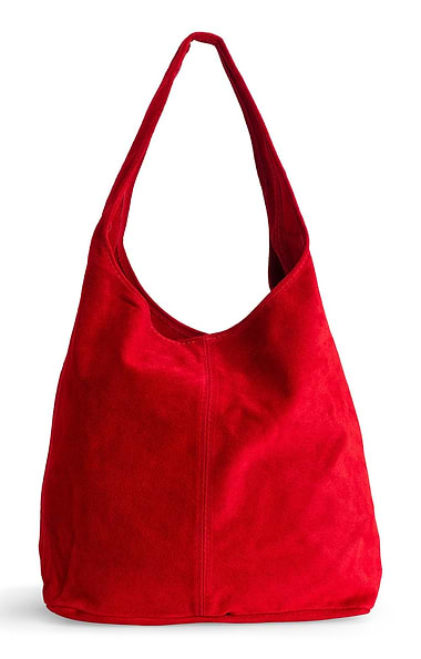 Ladies Suede Tote Bag