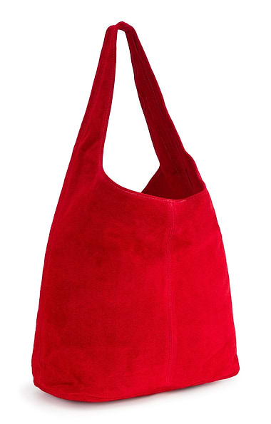 Ladies Suede Tote Bag