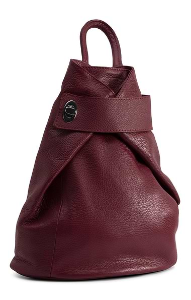 Ladies Leather Backpack