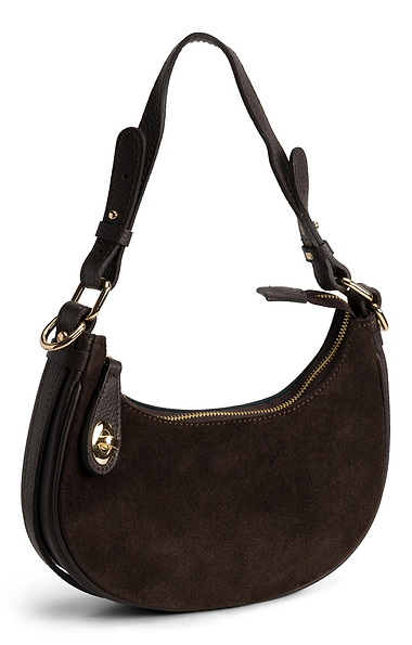 Ladies Small Suede Shoulder Bag