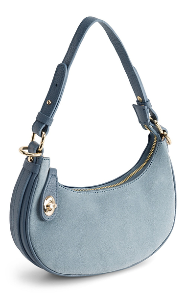 Ladies Small Suede Shoulder Bag
