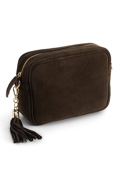 Ladies Suede Box Bag