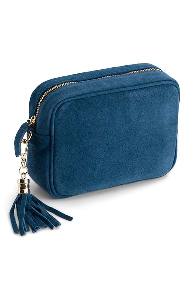 Ladies Suede Box Bag