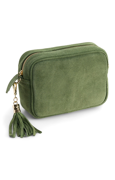Ladies Suede Box Bag