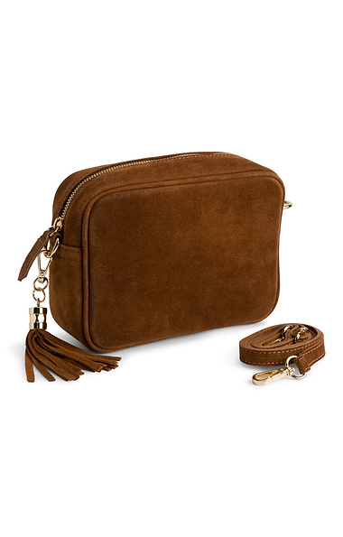 Ladies Suede Box Bag