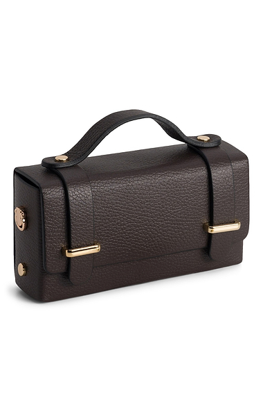 Ladies Leather Top Handle Crossbody Bag