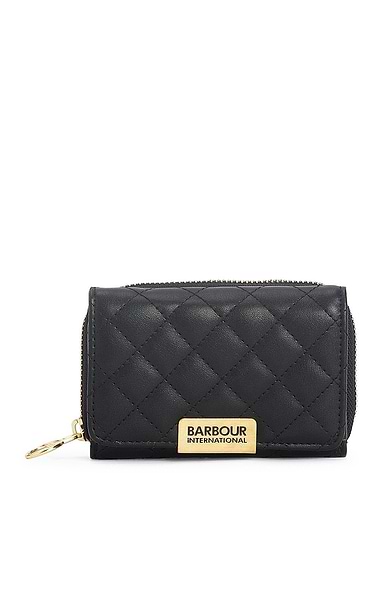Ladies Barbour International Aurora Tri Fold Purse