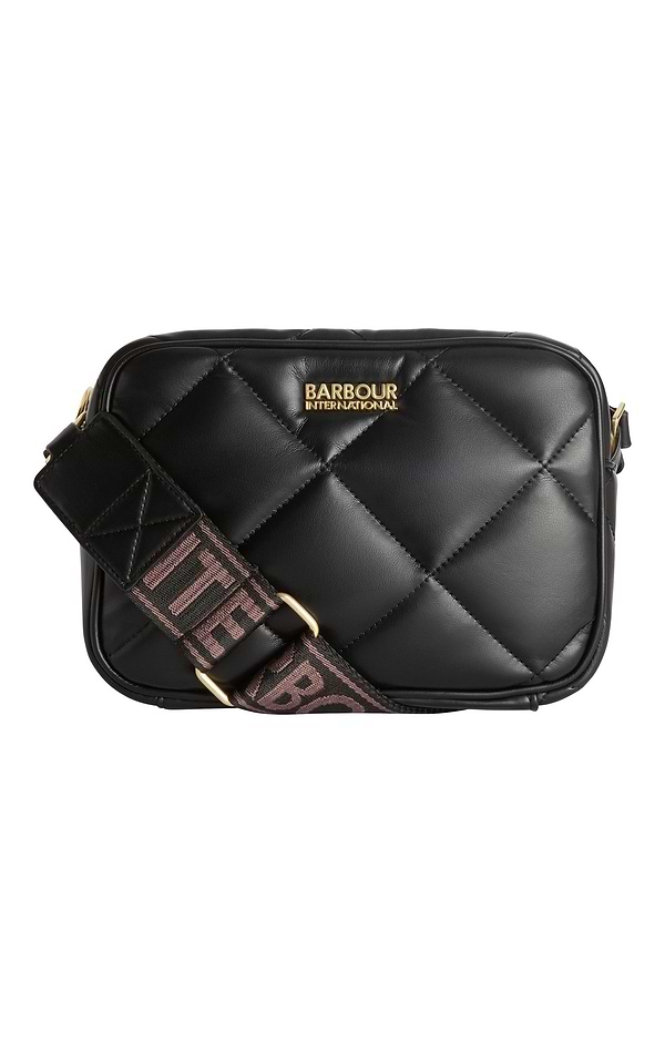 Ladies Barbour International Quilt Sloan Cross Body Bag