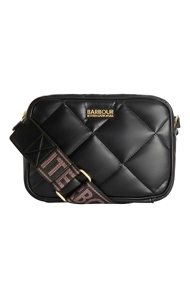Ladies Barbour International Quilt Sloan Cross Body Bag