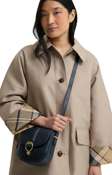 Ladies Barbour Elm Leather Crossbody Bag