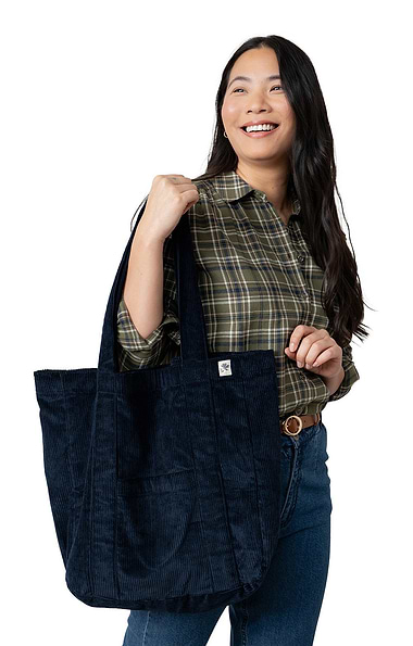 Ladies Lily & Me Jumbo Cord Tote Bag