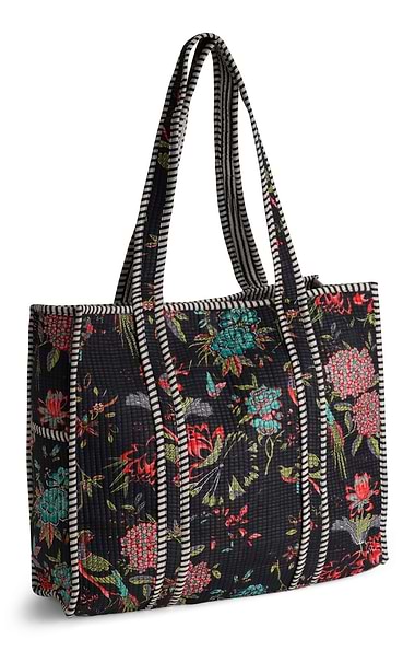 Ladies Quilted Cotton Tote Bag