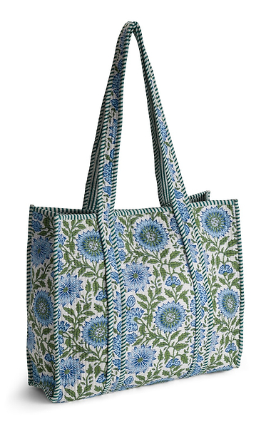 Ladies Quilted Cotton Tote Bag