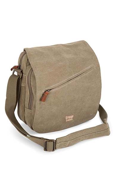 Troop Large Slant Zip Bag