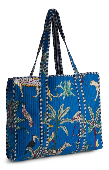 Ladies Quilted Cotton Tote Bag