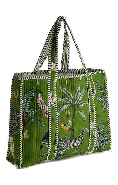 Ladies Quilted Cotton Tote Bag