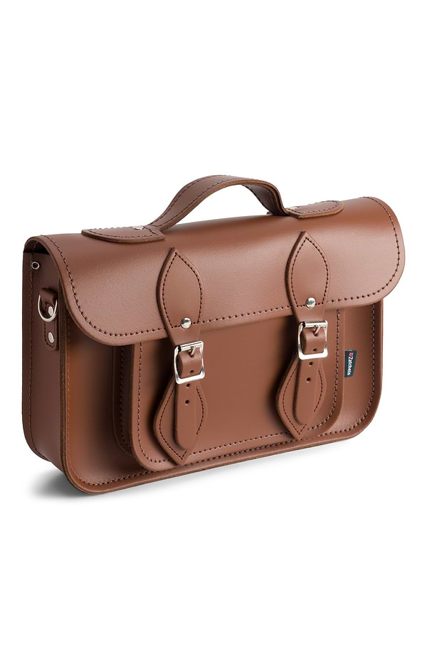 Ladies Classic Small Satchel With Handle