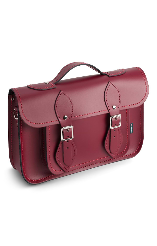 Ladies Classic Small Satchel With Handle