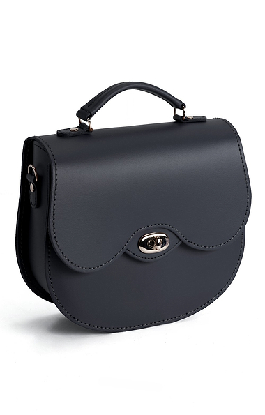 Ladies Twist Lock Saddle Bag