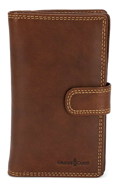 Gianni Conti Large Tabbed Purse