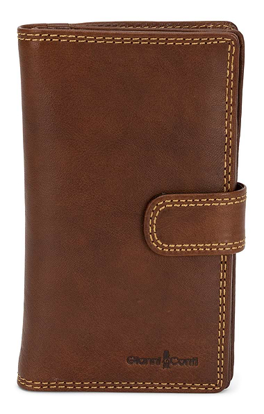 Gianni Conti Large Tabbed Purse
