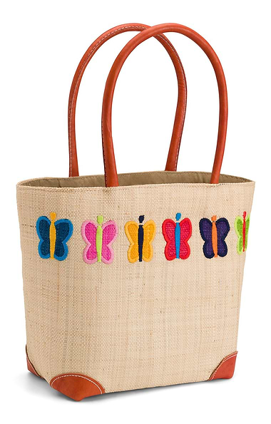 Ladies Small Butterfly Tote Bag