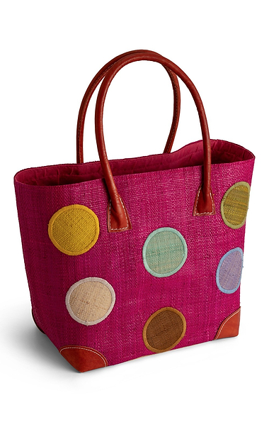 Ladies Large Circles Tote Bag