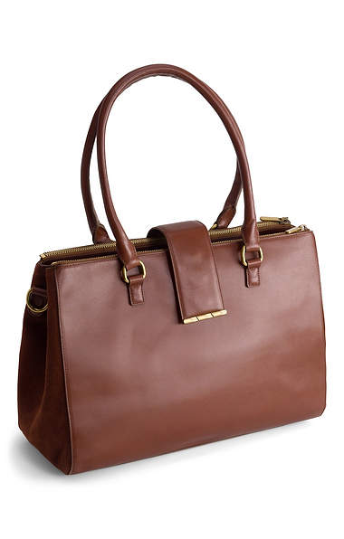 Ladies House of Bruar Beatrice Leather Bag