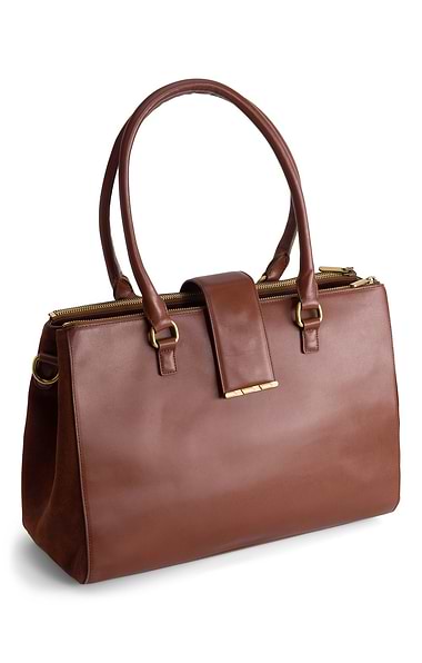Ladies House of Bruar Beatrice Leather Bag