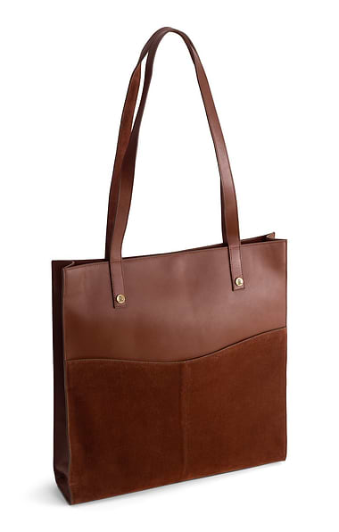 Ladies House of Bruar Charlotte Leather Tote