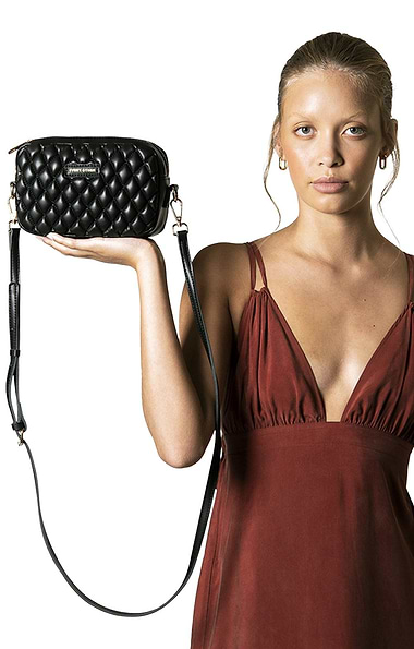 Ladies Quilted Camera Bag