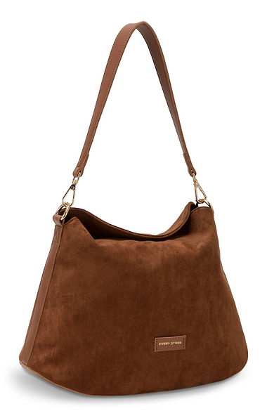 Ladies Fold Top Shoulder Bag