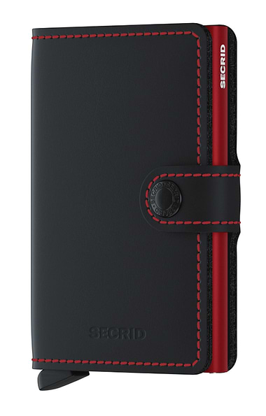 Secrid Matte Leather Mini Wallet